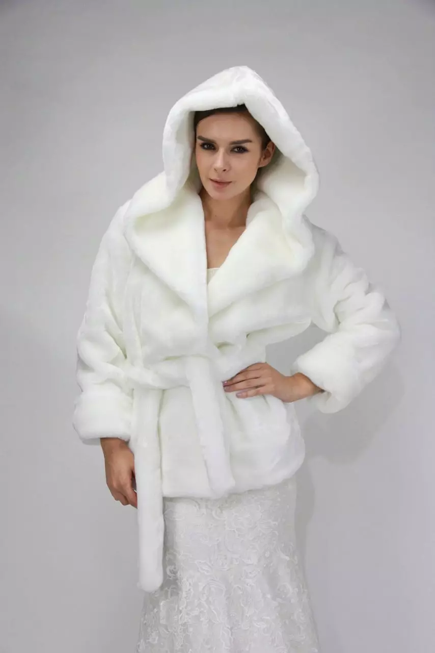 COTON COT pẹlu hood 57 Fọto: Aṣọ-lile pẹlu Hood lati Moon kan ati cherburki, dudu, funfun, funfun, 722_15