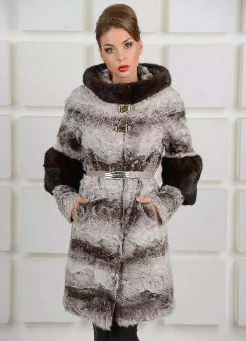 Kozlik casaco de pele (71 fotos): de pele de cabra, de uma cabra de montanha, com um capuz, de uma cabra condensada, quanto custos, casaco de casaco, revisões 730_54