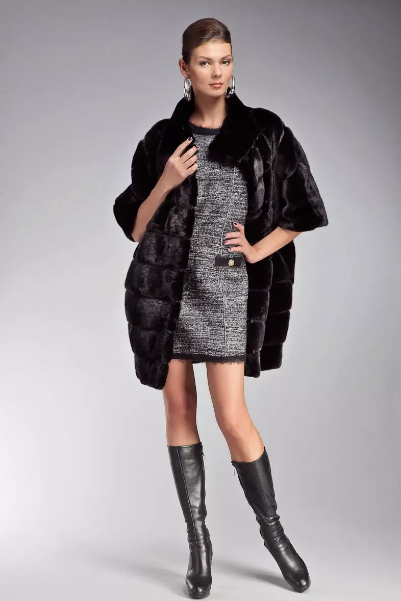 Italian fur coats (47 photos): how much is, fur coat from Mala Mati from Italy, fur coat, reviews 731_43