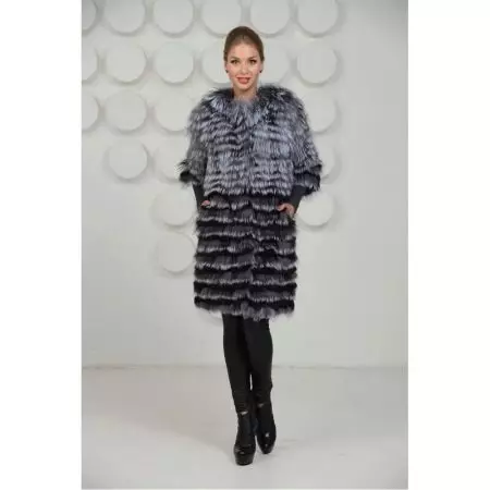 Chernoburki Fur Coat (101 bilder): anmeldelser, strikket pelsjakke, hvor mye kostnader, pelsjakke, på strikket, autoled, fra stykker 737_59