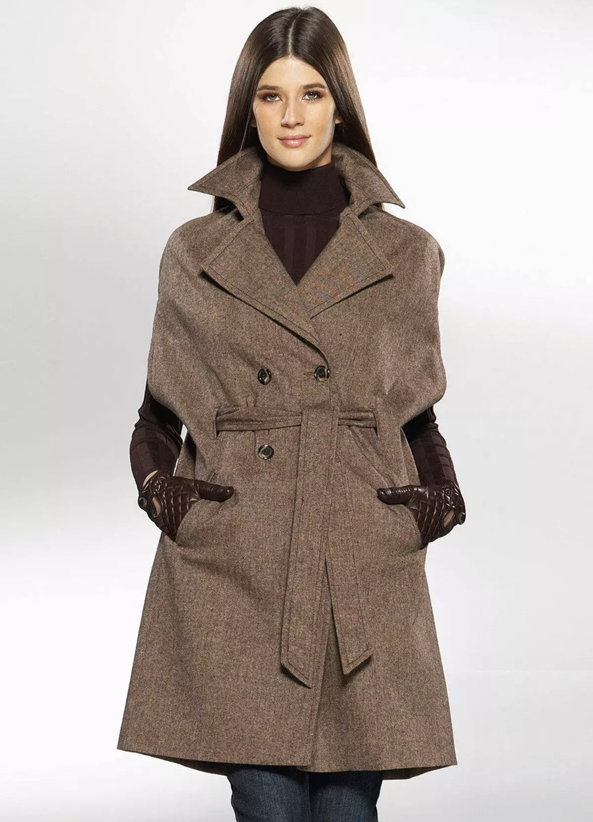 Mantel bulu atau domba (137 foto): apa yang lebih baik dan lebih hangat untuk mantel bulu musim dingin, mantel, jaket atau jaket down daripada mantel berbeda dari domba 738_41