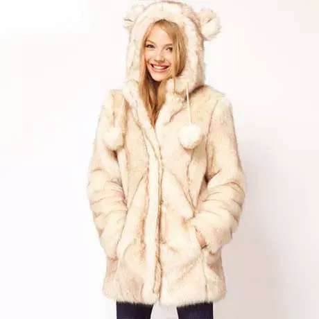 Rabbit Fur Coat 154 Kuva: Kuinka paljon kani turkki, kani turkis rex, chinchilla kani, arvostelut 740_122