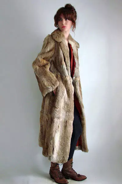 Rabiur's Fur Coat 154 Mufananidzo: Yakawanda sei iyo simbe fur coat, kubva kune rabitur fur rex, chinchilla rabbit, ongororo 740_81