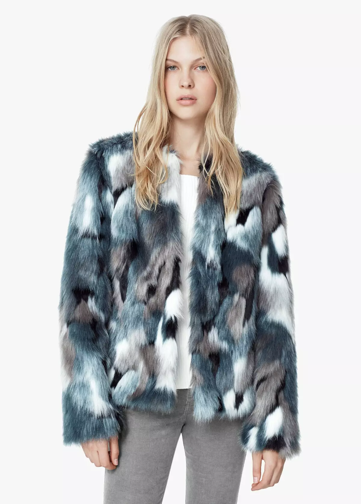Eco-Fur Coats (127 fotografií): recenzie Čo kožušina je z ekologickej srsti, modelu pod doodle 742_114