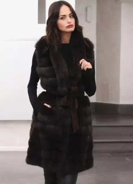 Sable Sur Coat (73 сурет): Собулярлық жүн қанша тұрады, шолулар 754_51