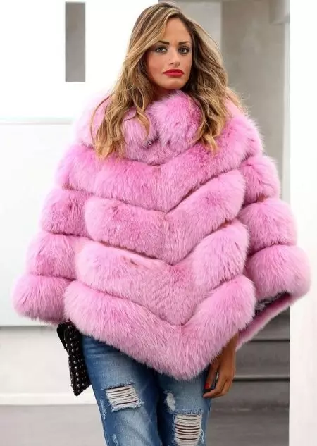 Pink Fur Coat (49 billeder): Rose Fur Coats, Boyfriend Morozova, Regina Todorenko, anmeldelser 757_16