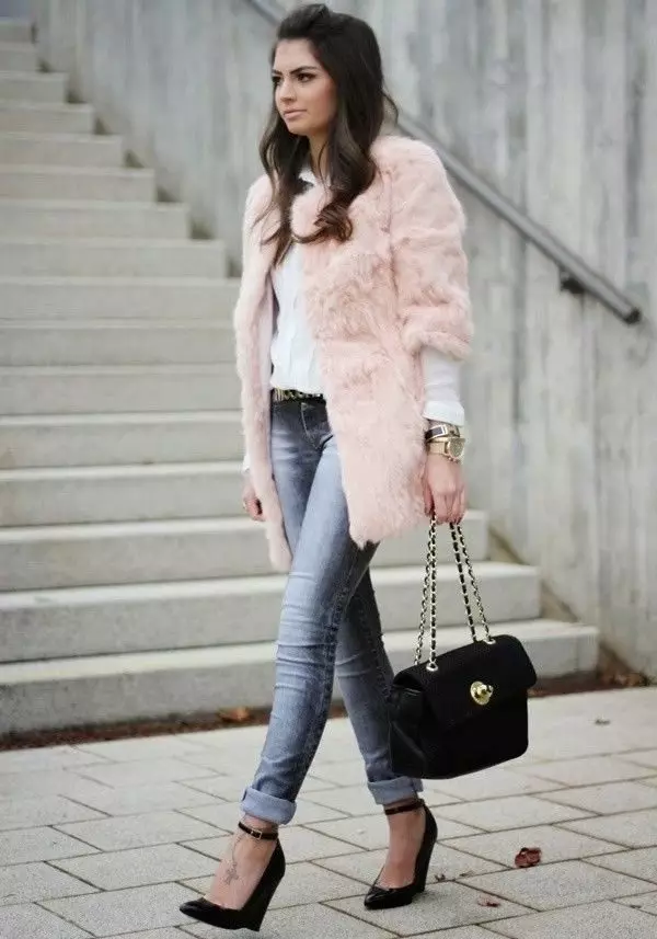 Pink Fur Coat (49 billeder): Rose Fur Coats, Boyfriend Morozova, Regina Todorenko, anmeldelser 757_22