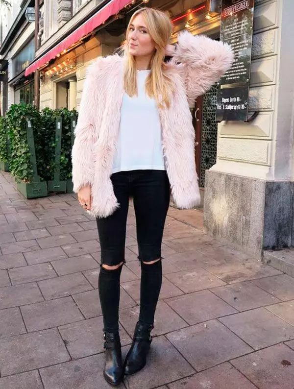 Pink Fur Coat (49 billeder): Rose Fur Coats, Boyfriend Morozova, Regina Todorenko, anmeldelser 757_7