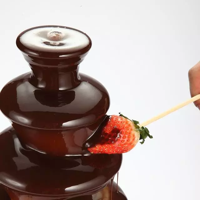 Чоколадо за чоколадна фонтана: Што е соодветно и како да го користите? Белгиско чоколадо, а другиот. Што е подобро да се избере и како тоа треба да биде? 7607_10