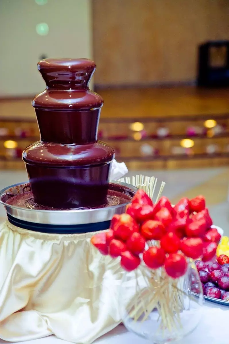 Чоколада за чоколадну фонтану: Шта је погодно и како је користити? Белгијска чоколада и друга. Шта је боље одабрати и како то треба да буде? 7607_22