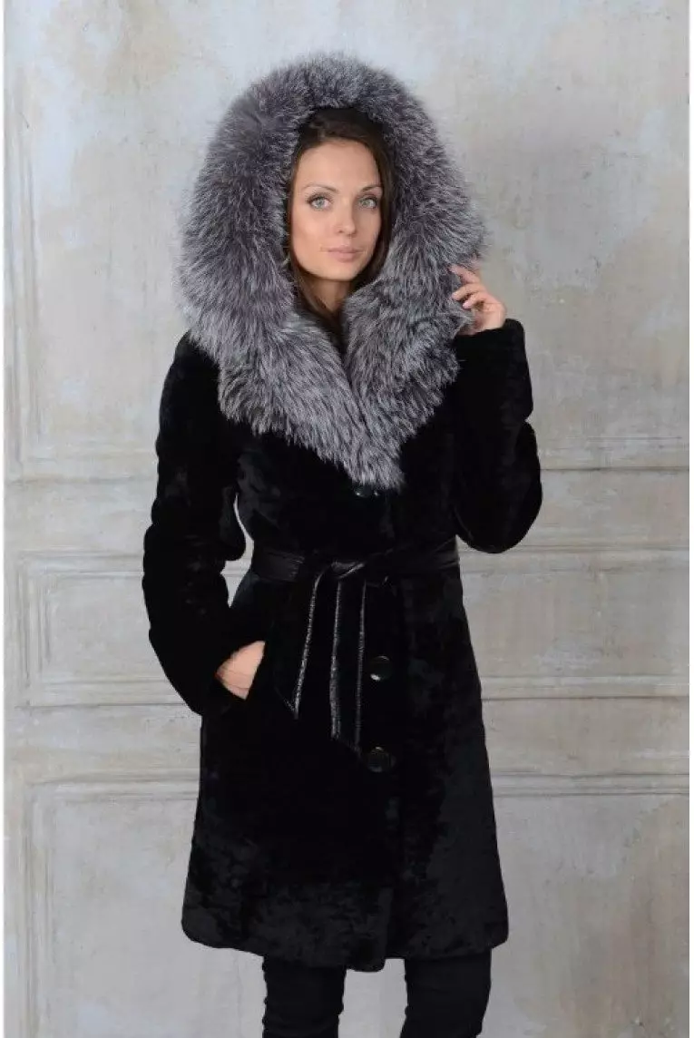 Muton Fur Coats (146 Gambar Muton Fur Coats): Apa jenis binatang dibuat, berapa banyak ulasan 769_39