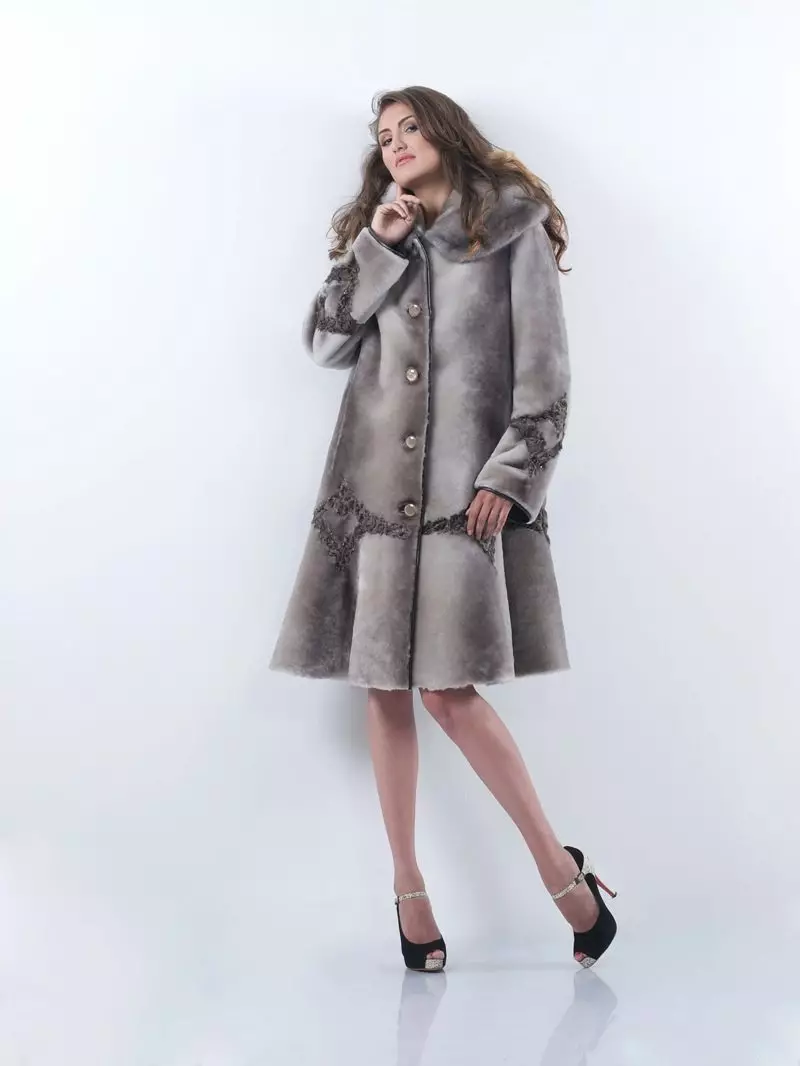 Muton fur coats (146 photos Muton fur coats): What kind of beast is made, how much, reviews 769_86