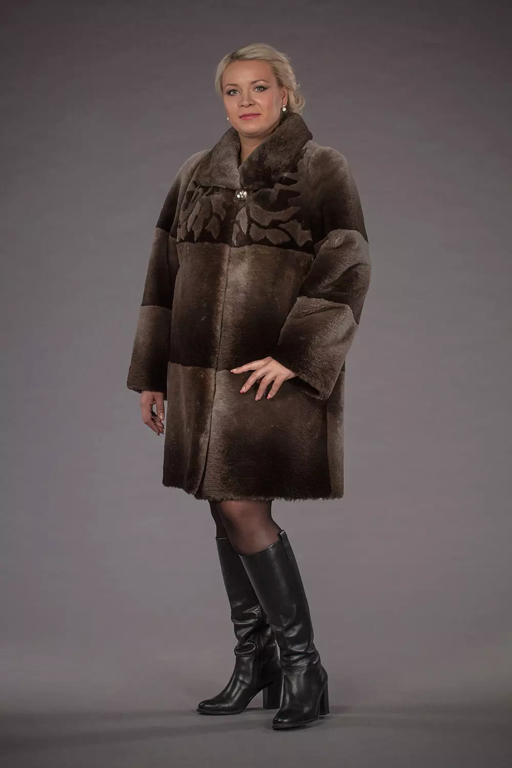 Foto de la capa de piel del castor 96: ¿Qué es un abrigo de piel de Bobrika, revisiones, cuánto costos? 770_30