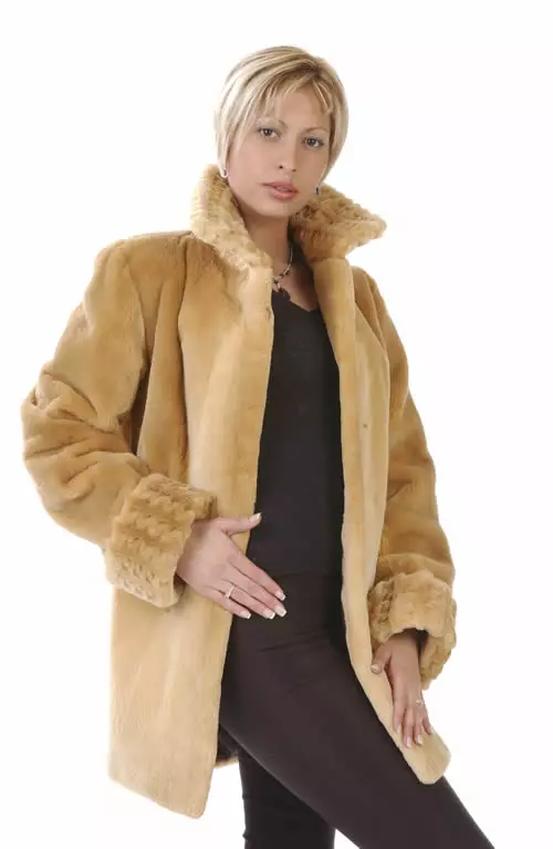 Foto de la capa de piel del castor 96: ¿Qué es un abrigo de piel de Bobrika, revisiones, cuánto costos? 770_38