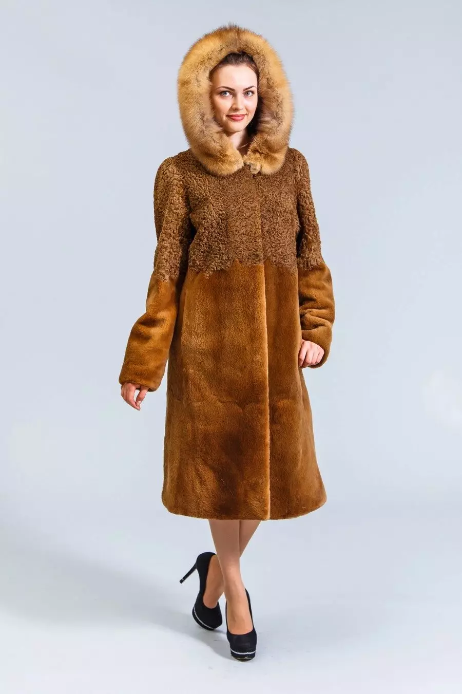 Beaver Fur Coat 96 Foto: Hva er en pelsjakke fra Bobrika, Anmeldelser, hvor mye koster 770_75