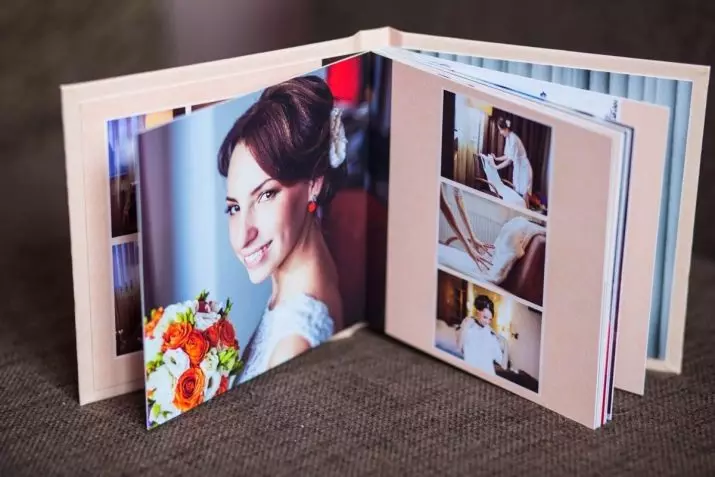 Свадбени пхотоБоок (53 фотографије): Примери пројекта књига са фотографијама венчања, узорака натписа и дизајна позадине 7760_2