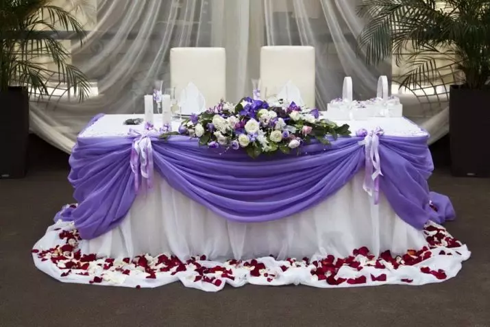 Lila esküvő (55 fotó): ünnepek tervezése fehér lila színekben, a vendégkód jellemzői 7789_3