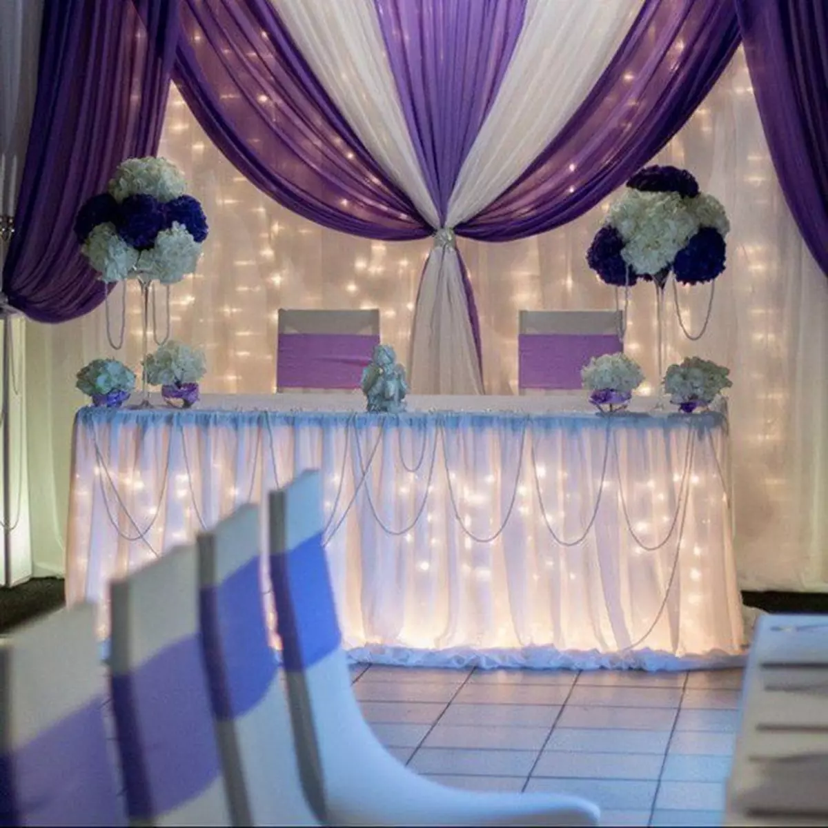 Lilac Wedding (55 slike): Dizajn proslava u bijelo-lila boje, ima je dress code za goste 7789_30