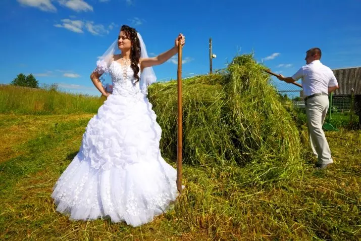 Boda rústica: descripción y tradición de celebración en estilo rural. 7801_2