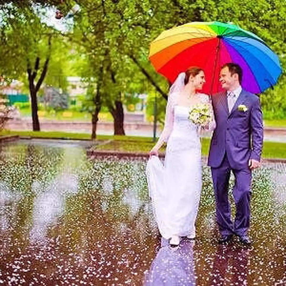Зонтик на свадьбу
