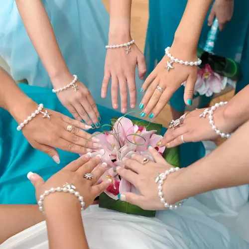 あなた自身の手を使った結婚式の装飾（71写真）：紙からのオリジナルのウェディングアクセサリー、ビーズからの手作り製品の製造のためのマスタークラス 7850_60