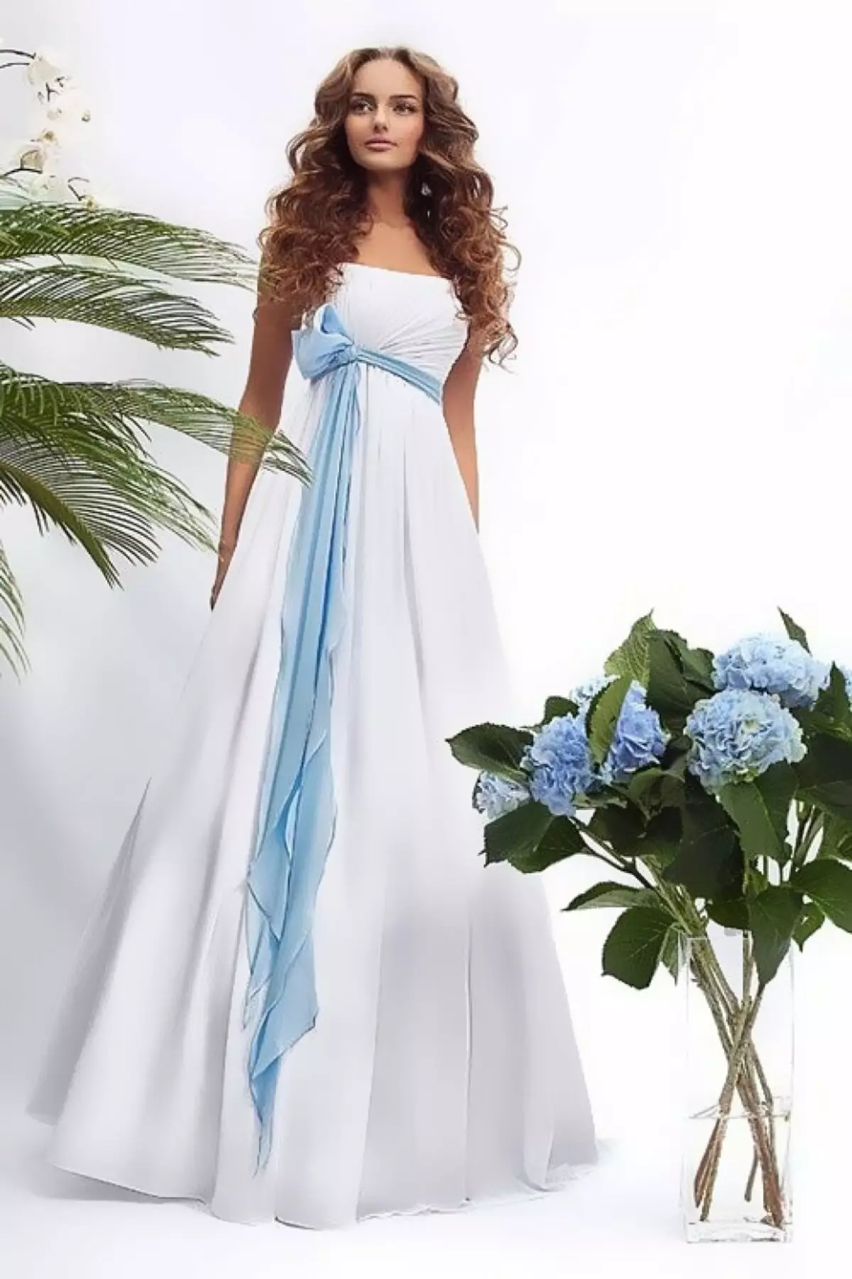 Perkahwinan dalam warna biru (62 gambar): Idea untuk mereka bentuk latar belakang perkahwinan putih dan lembut, servo dan surgawi, warna biru dan pic biru 7854_17