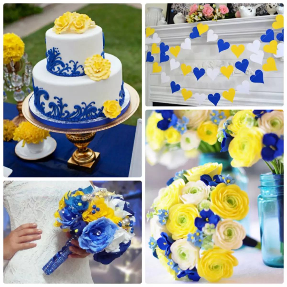Свадба во сина боја (62 фотографии): Идеи за дизајнирање на свадбената позадина на бели и меки, серво и небесни, сини и праски-сини бои 7854_49
