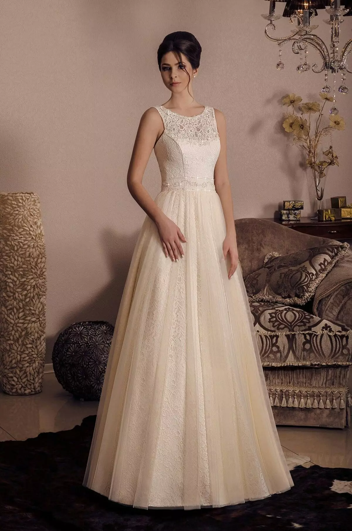 Simple cheap wedding dress