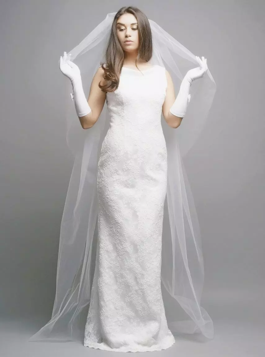 لباس عروسی طولانی لباس ژاکارد