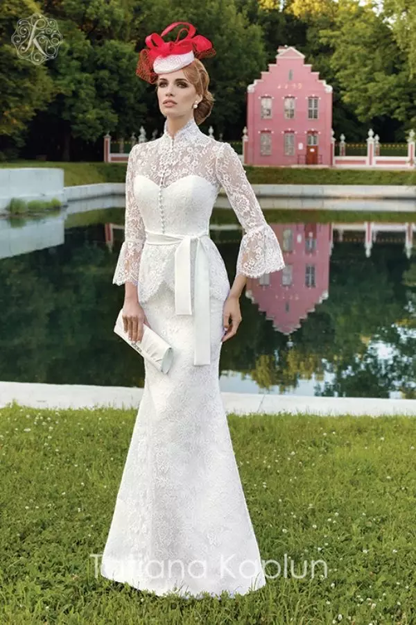 Pakaian Perkahwinan dari Tatiana Kaplun dari Lady of Quality Long Sleeve Collection
