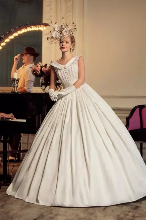 Vestido de novia exuberante de la colección de sonidos de jazz Tatyana Kaplun