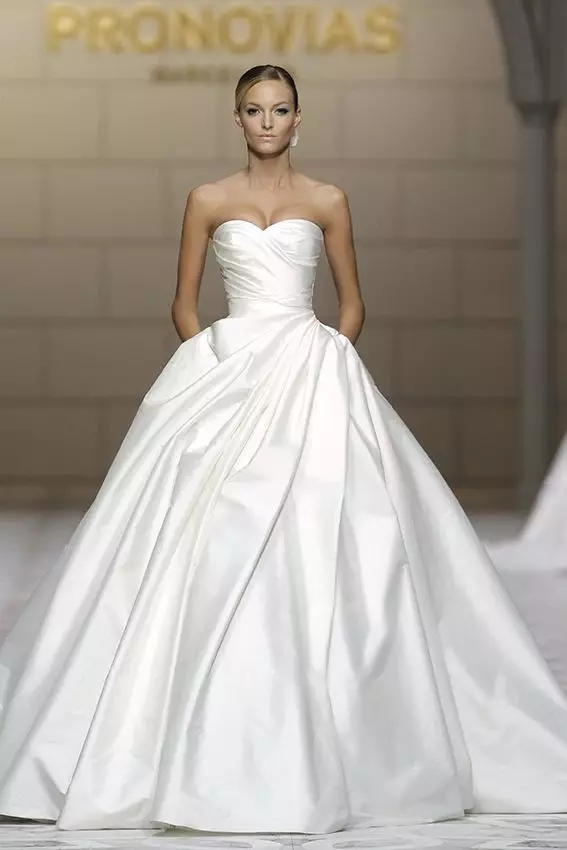 Long Wedding Dress A-Silhouette