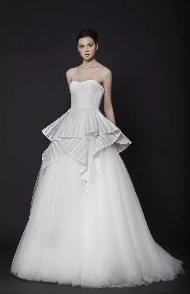 Lush Wedding Dress með Baskque