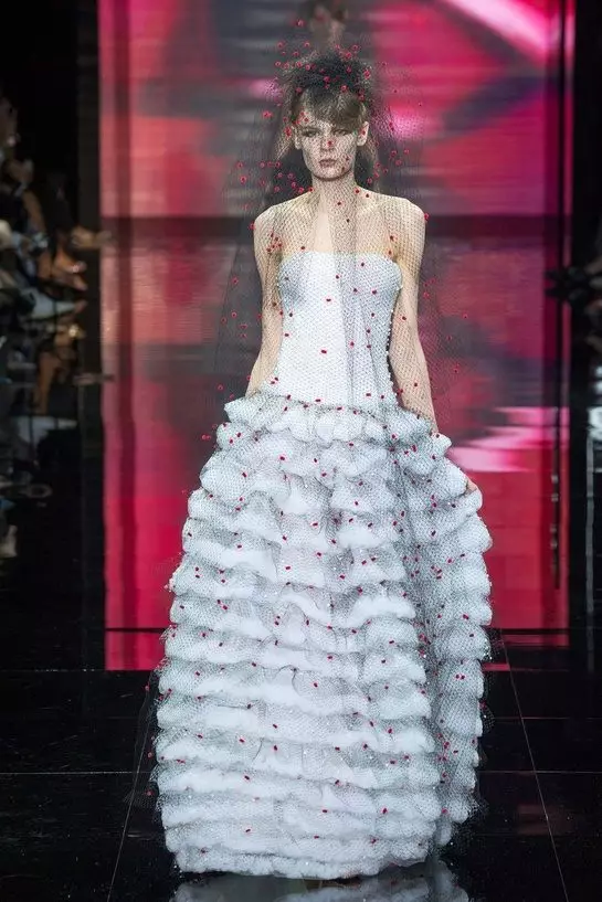 Armani-dan Wedding dress