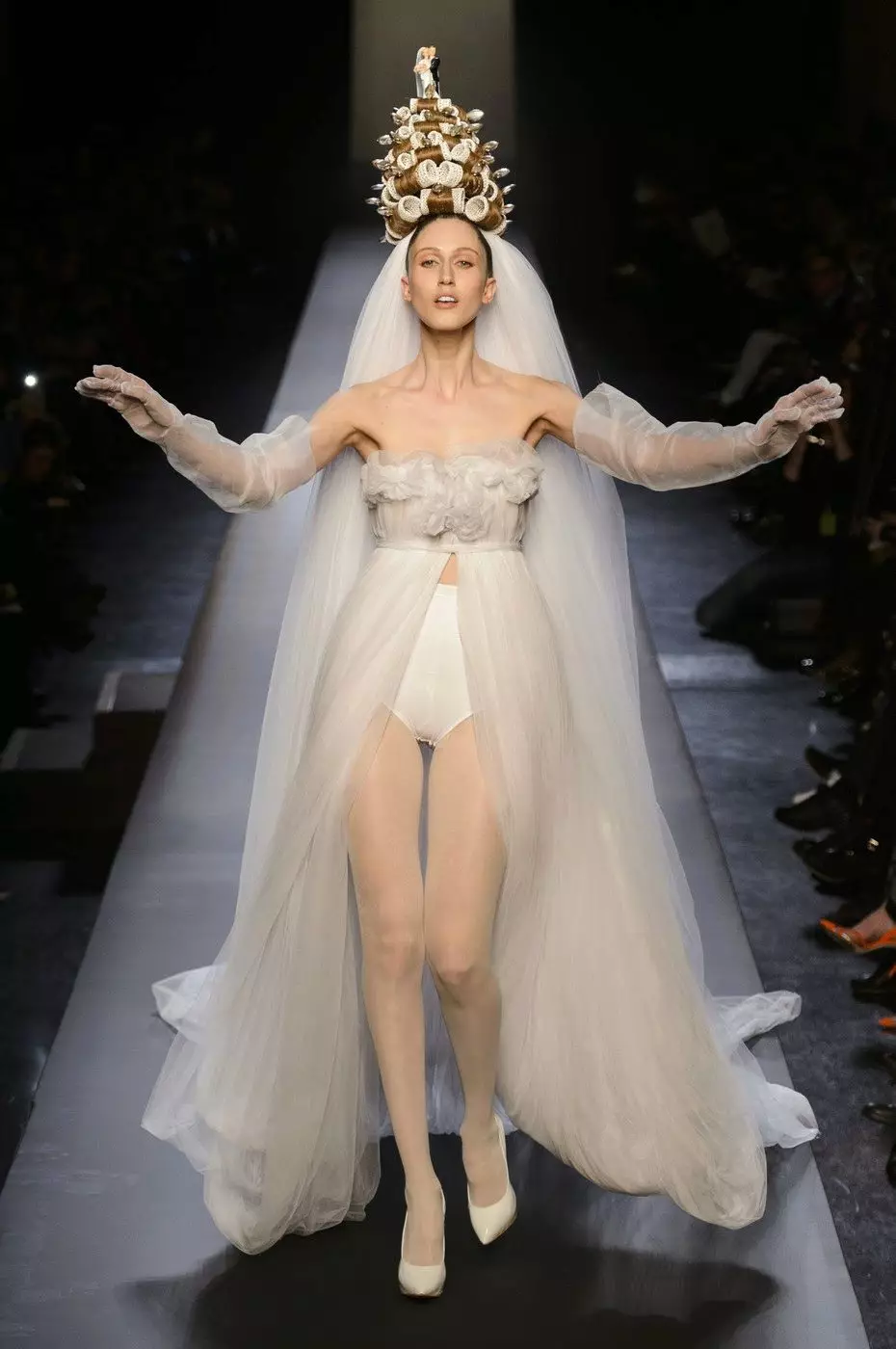 wedding dress ji Jean Paul Gaultier Short