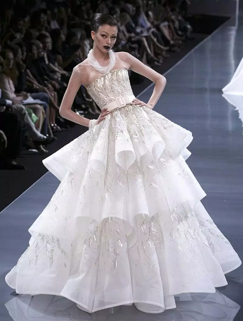 Abito da sposa da Dior 2009