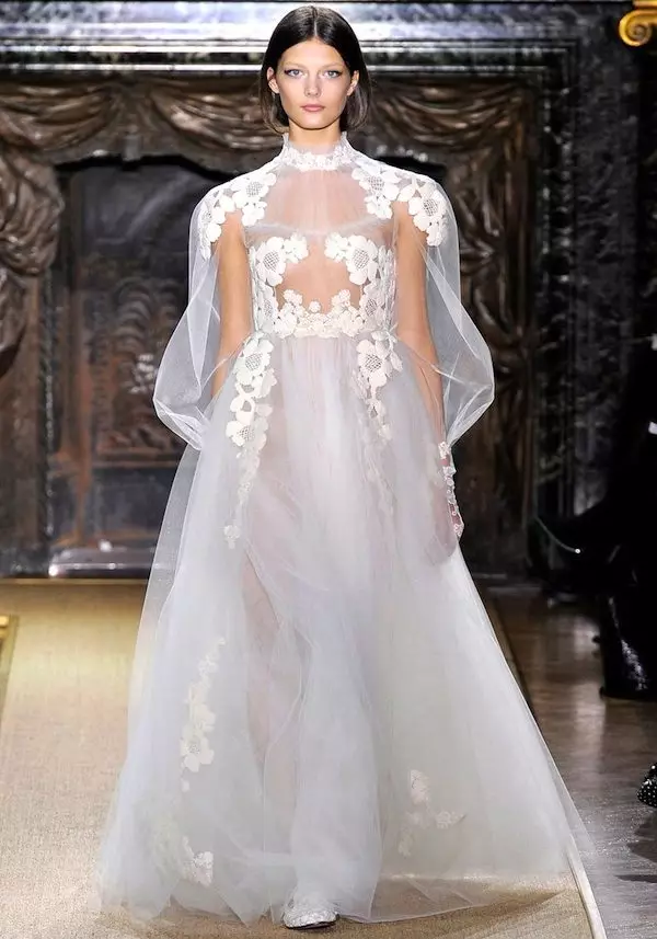 Vestido de novia de encaje valentino