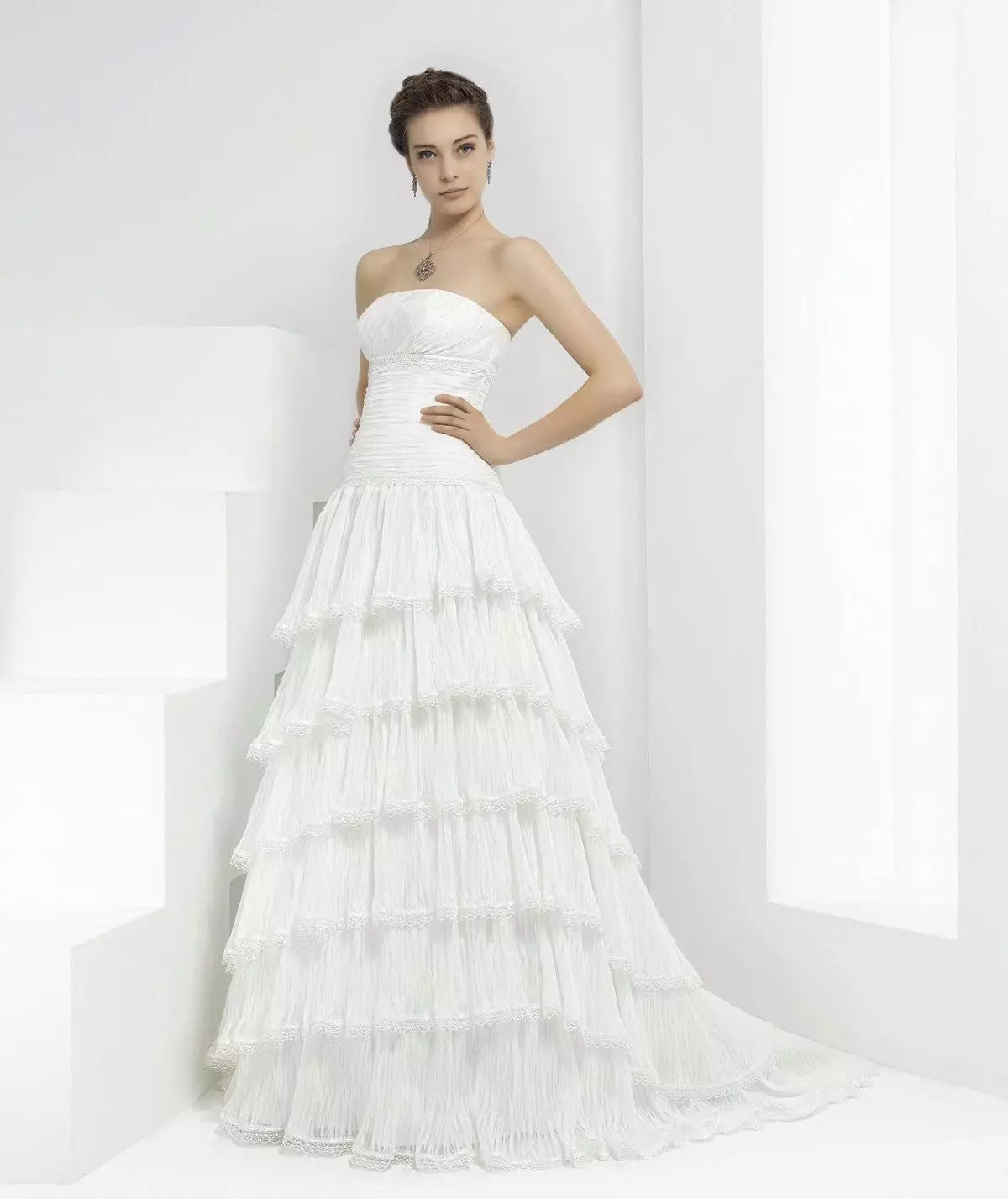 Bridal dress from Pepe Botella multi-layer