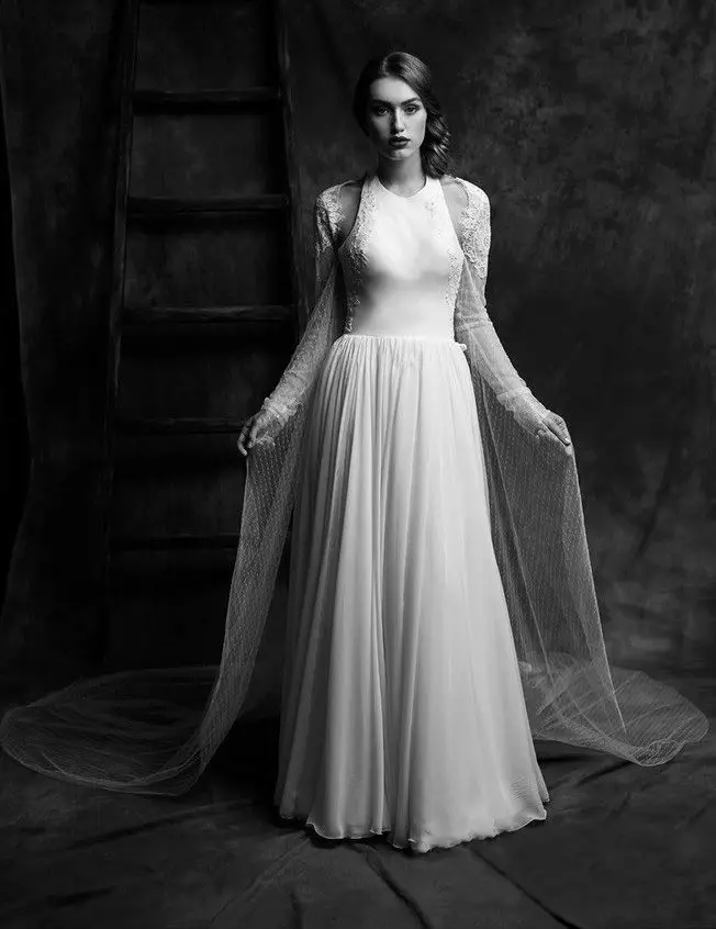 Весільна сукня від Anne-Mariee з колекції 2015 просте