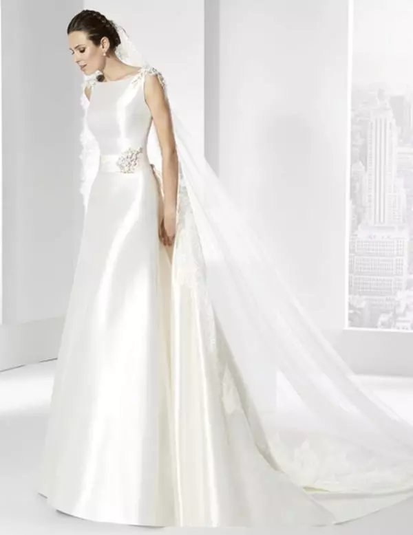 Vestido de noiva de Franc Sarabia Satén
