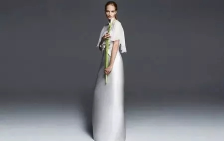 Vestido de noiva de Max Mara A-Silueta