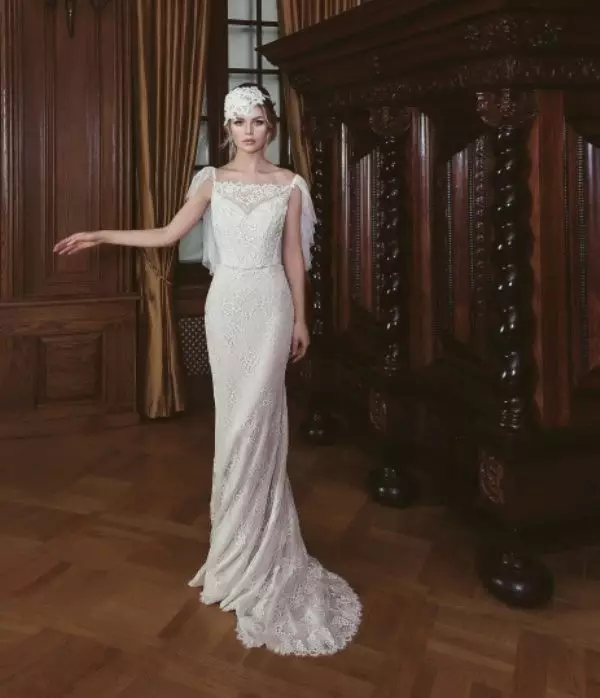 Hochzeitskleid von Ange Etoiles im Retro-Stil