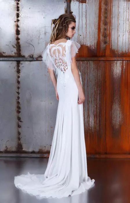 Wedding dress from Ange Etoiles with lace back