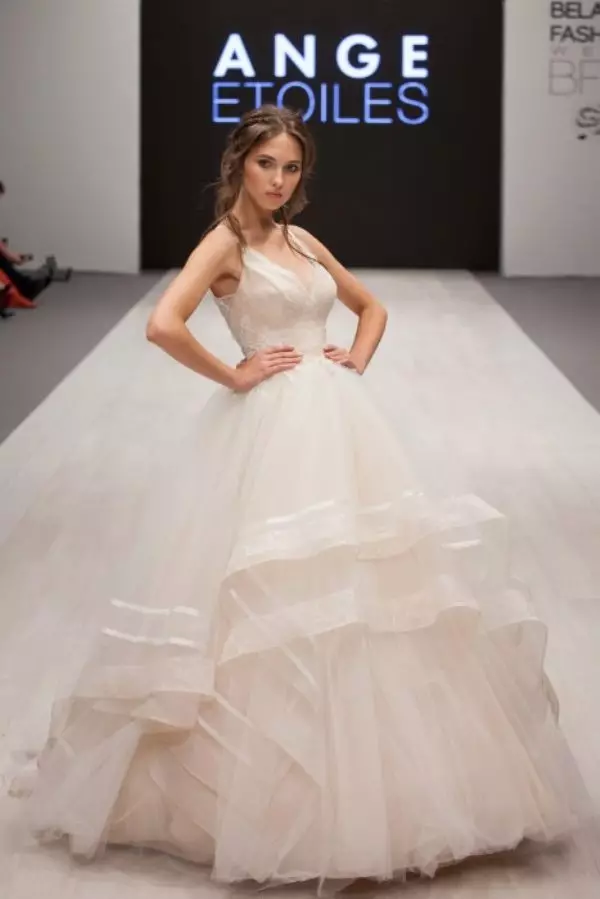 Wedding dress from Ange Etoiles multi-layer