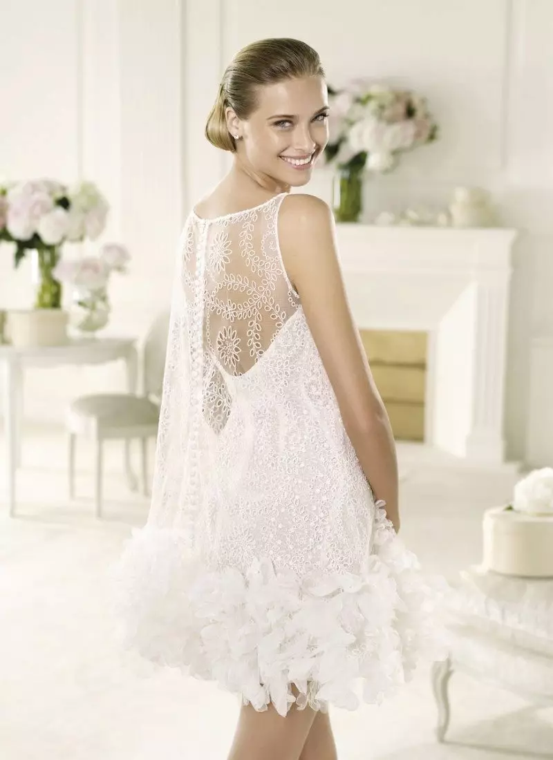 Abito da sposa dalla collezione Manuel Mota da Provie Breve