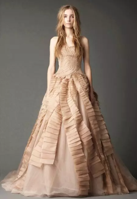 لباس عروسی از ایمان وانگ از 2012 مجموعه A-Silhouette