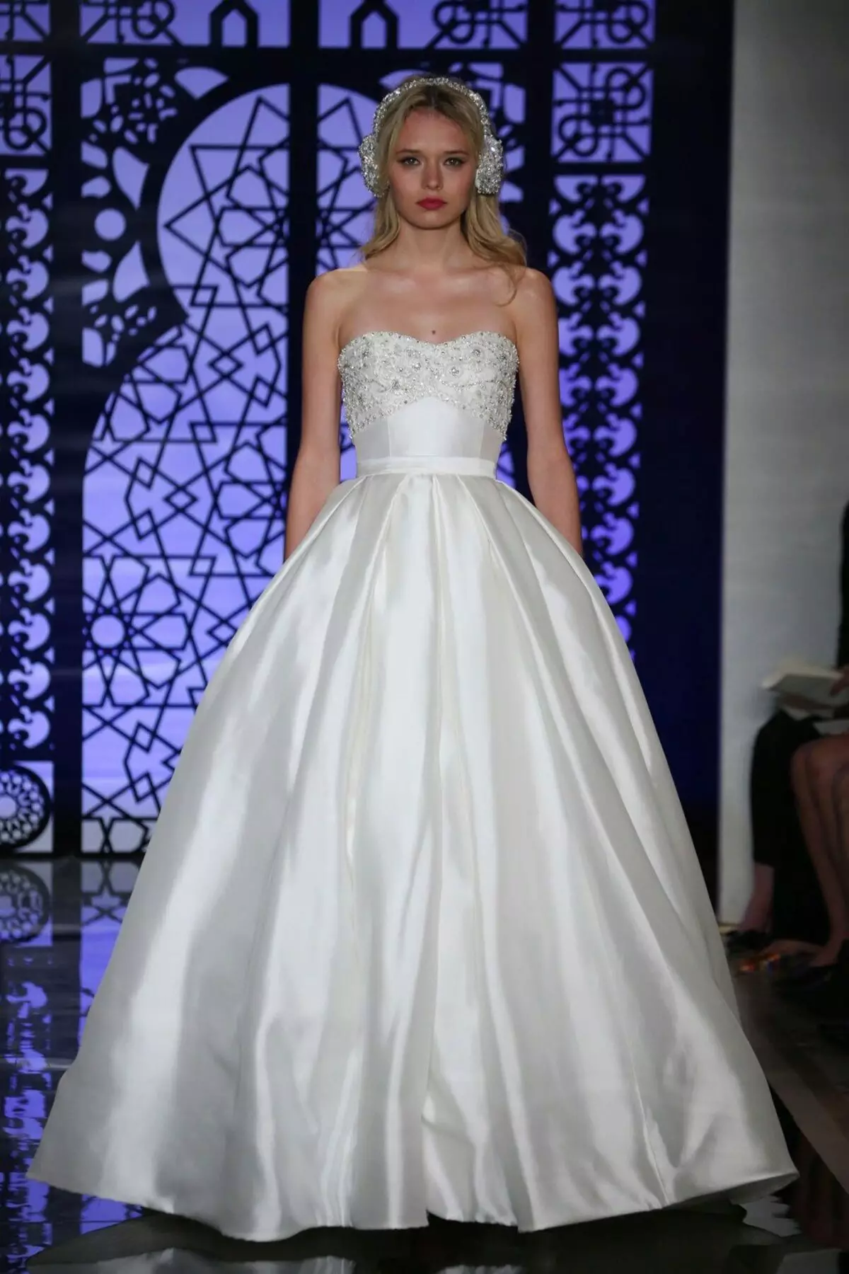 Wedding dress lush from Rome acres with crystals