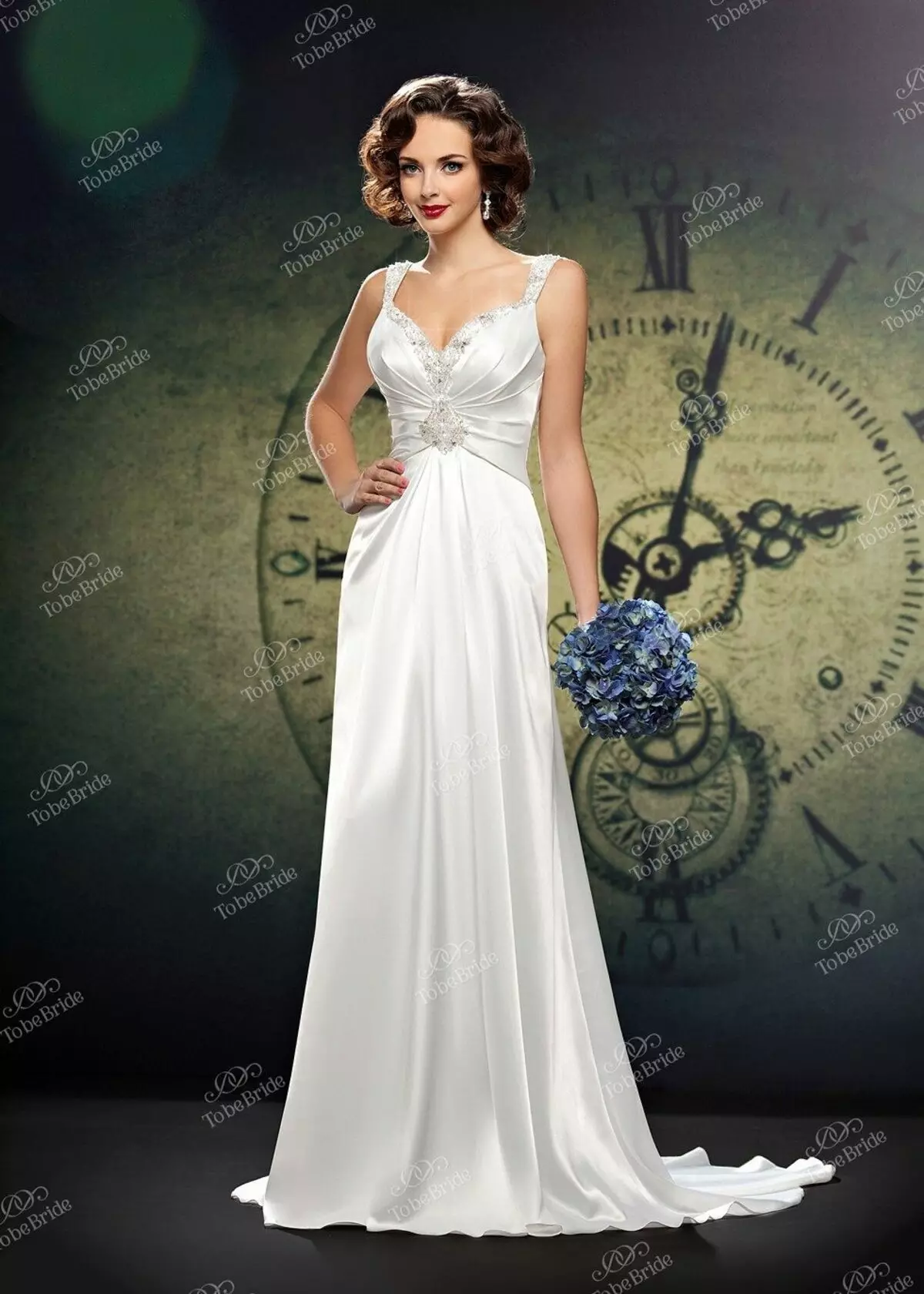 Colección de novia 2014 vestido de novia en estilo de ampire
