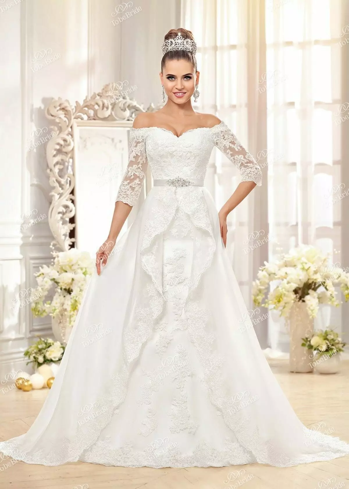 Vestido de novia de la colección nupcial 2014 en estilo princesa