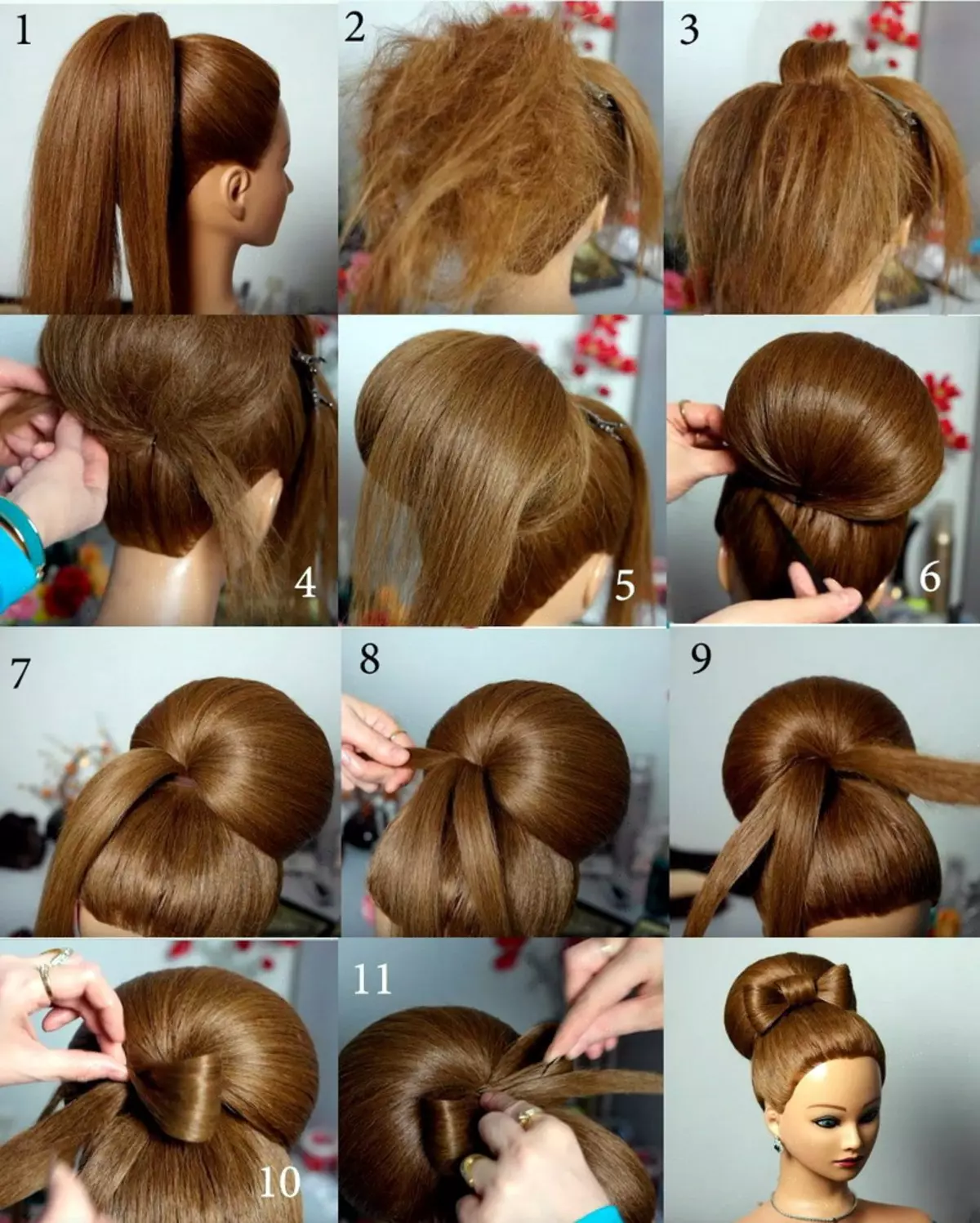 Hairstyles ງ່າຍສໍາລັບງານແຕ່ງດອງ (60 ຮູບພາບ): ແບບແຕ່ງງານທີ່ລຽບງ່າຍແລະສວຍງາມສໍາລັບເພື່ອນ. ວິທີການເຮັດໃຫ້ຕົວເລືອກງ່າຍໆໃນໄວ? 7943_54